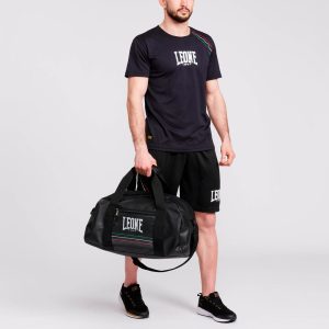 Спортивна сумка Leone AC958 FLAG DUFFEL Black (40л.) - Зображення 6