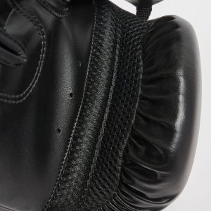 Боксерські рукавиці Leone GN383 THUNDER Black 8 унцій (капу в комплекті) - Зображення 7