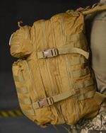 Тактичний рюкзак U.S.Army 45 літрів, матеріал Oxford 900D, система MOLLE Койот - Зображення 2