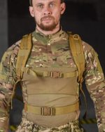Тактичний рюкзак U.S.Army 45 літрів, матеріал Oxford 900D, система MOLLE Койот - Зображення 5