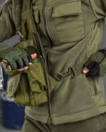 Тактична сумка через плече чоловіча — сумка слінг Single Sword Cordura 1000D Койот - Зображення 9