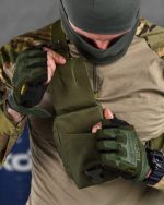 Тактична сумка через плече чоловіча — сумка слінг Silver Knight Нейлон 300D Оливковий - Зображення 3
