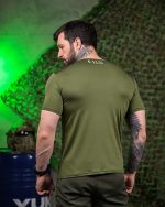 Тактична футболка 5.11 Tactical Оливкова 2XL - Зображення 2