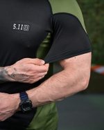 Тактична футболка 5.11 Tactical Чорна M - Зображення 4