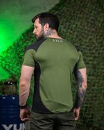 Тактична футболка 5.11 Tactical Оливкова L - Зображення 3