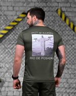 Тактична футболка Coolmax Оливковий 2XL - Зображення 2