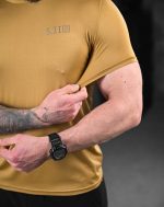 Тактична футболка з коротким рукавом 5.11 Tactical поліестер Койот S-XXXL розмір S - Зображення 3