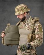 Плитоноска із системою швидкого скидання (4 точки) Cordura 1000D™ Койот - Зображення 4