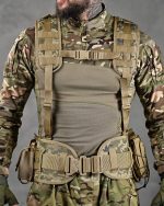 РПС - Розвантажувальна система Cordura 1000D™ 4 підсумки під магазини 1 аптечка 1 підсумок під турнікет ПІКСЕЛЬ - Зображення 7