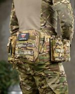 РПС - Розвантажувальна система Artex Cordura 1000D™ 4 підсумки під магазини 1 аптечка 1 підсумок для рації МУЛЬТИКАМ - Зображення 2