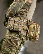 РПС - Розвантажувальна система Artex Cordura 1000D™ 4 підсумки під магазини 1 аптечка 1 підсумок для рації МУЛЬТИКАМ - Зображення 4