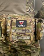 РПС - Розвантажувальна система Artex Cordura 1000D™ 4 підсумки під магазини 1 аптечка 1 підсумок для рації МУЛЬТИКАМ - Зображення 6