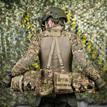 РПС - Розвантажувальна система Cordura 500D™ 4 підсумки під магазини 1 аптечка 1 додатковий підсумок 1 сумка для скиду МУЛЬТИКАМ