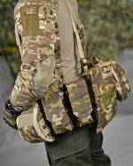 РПС - Розвантажувальна система Cordura 500D™ 4 підсумки під магазини 1 аптечка 1 додатковий підсумок 1 сумка для скиду МУЛЬТИКАМ - Зображення 5