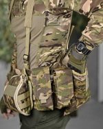РПС - Розвантажувальна система Cordura 500D™ 4 підсумки під магазини 1 аптечка 1 додатковий підсумок 1 сумка для скиду МУЛЬТИКАМ - Зображення 6