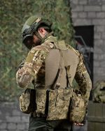РПС - Розвантажувальна система Cordura 500D™ 4 підсумки під магазини 1 аптечка 1 додатковий підсумок 1 сумка для скиду ПІКСЕЛЬ - Зображення 2