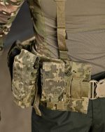 РПС - Розвантажувальна система Cordura 500D™ 4 підсумки під магазини 1 аптечка 1 додатковий підсумок 1 сумка для скиду ПІКСЕЛЬ - Зображення 7