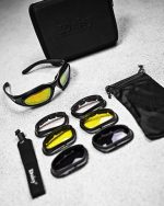 Тактичні окуляри Daisy C5 Polarized Desert Storm Black з поляризацією - Зображення 2
