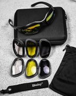 Тактичні окуляри Daisy C5 Polarized Desert Storm Black з поляризацією - Зображення 6