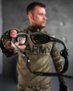 Тактичні окуляри Daisy C5 Polarized Desert Storm Oliva з поляризацією - Зображення 4