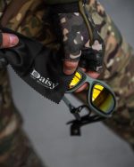 Тактичні окуляри Daisy C5 Polarized Desert Storm Oliva з поляризацією - Зображення 6