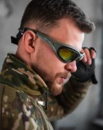 Тактичні окуляри Daisy C5 Polarized Desert Storm Oliva з поляризацією - Зображення 10