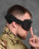 Балістична маска Revision Black Тактичні окуляри зі змінним лінзами - Зображення 2