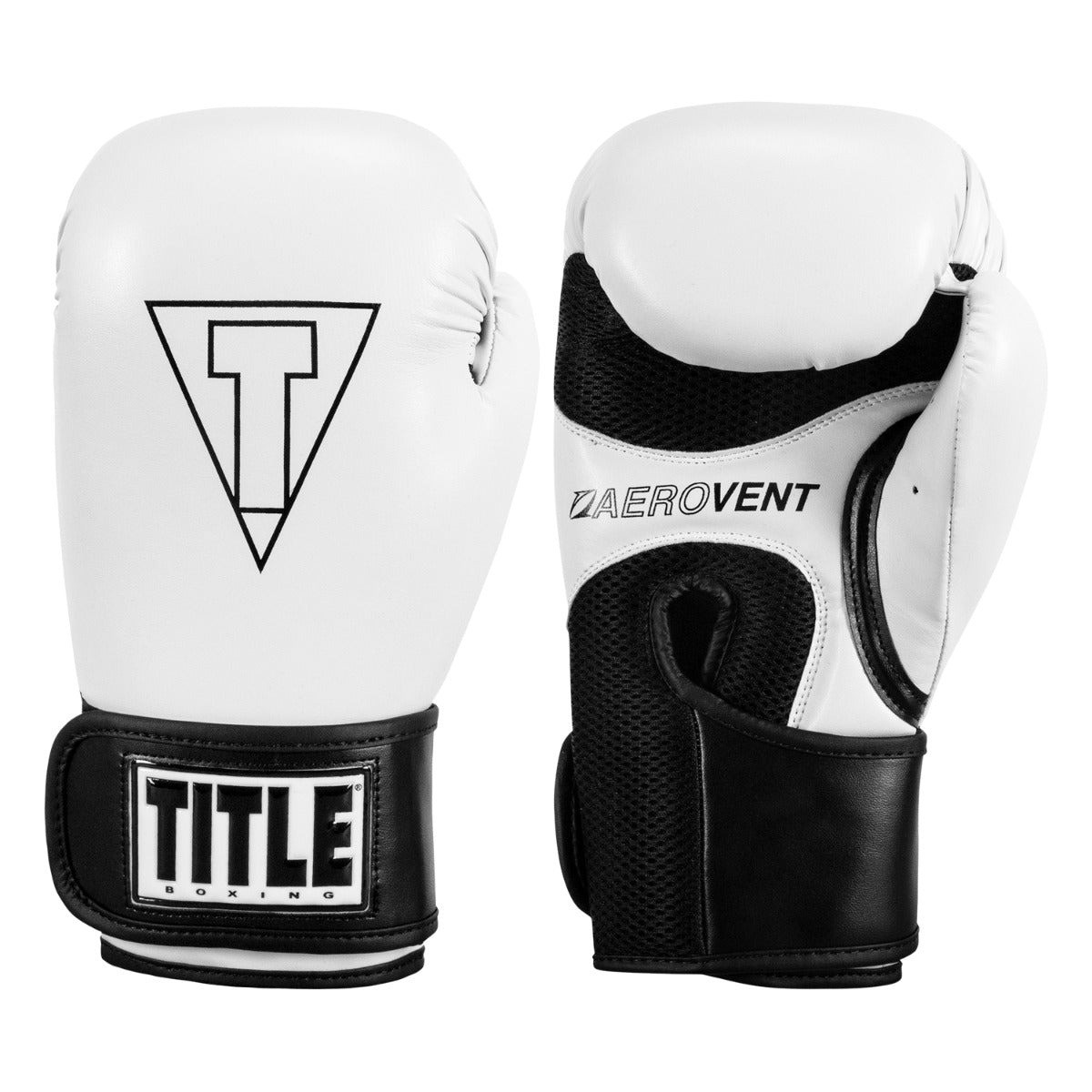 Боксерські рукавиці TITLE Boxing Vegan Gloves White/Black 14 oz (капа в комплекті) - Зображення 3