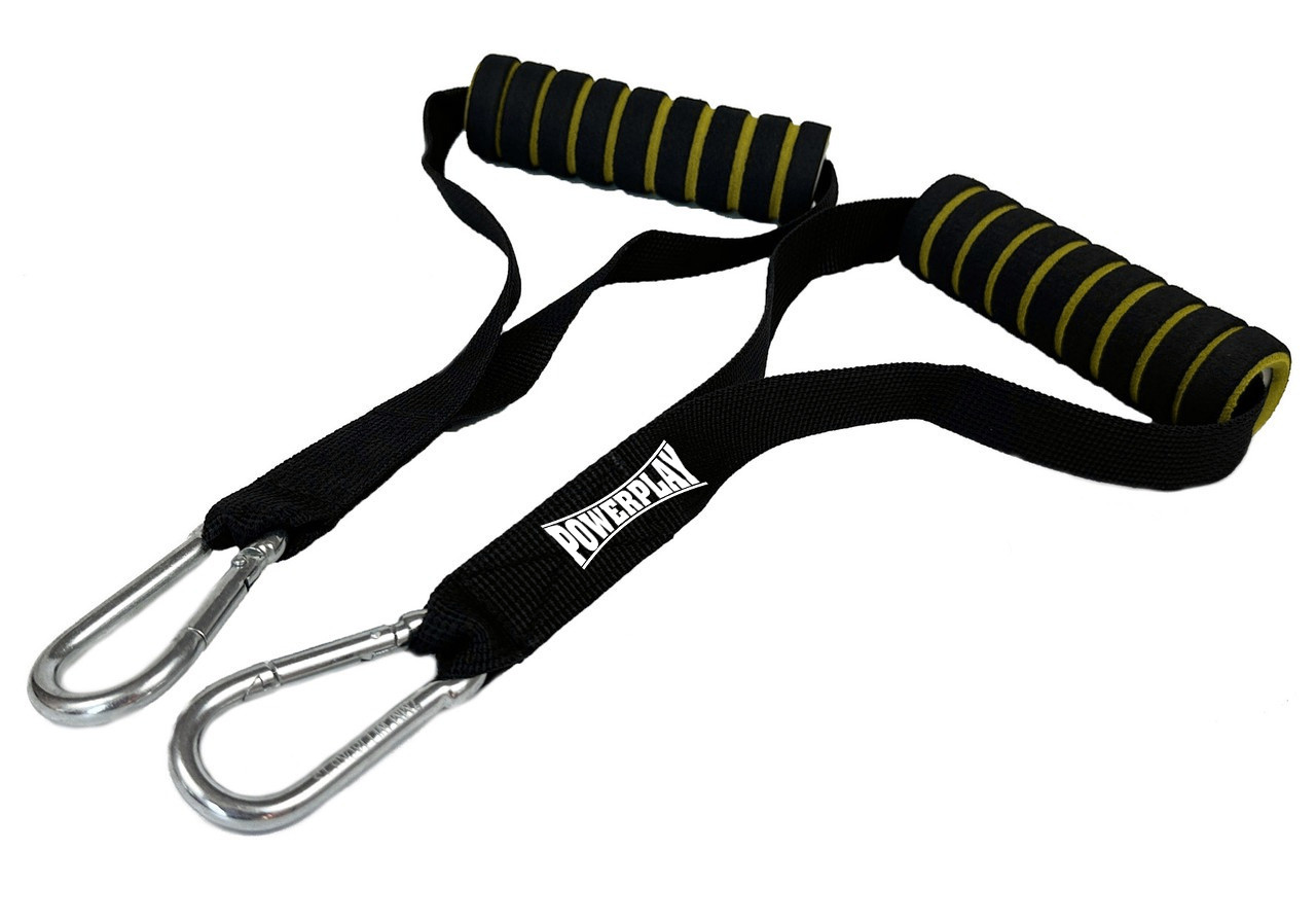 6801745904_ruchki-dlya-tyagi Ручки для тяги PowerPlay PP_4410 з карабінами 2 шт. - Зображення 1